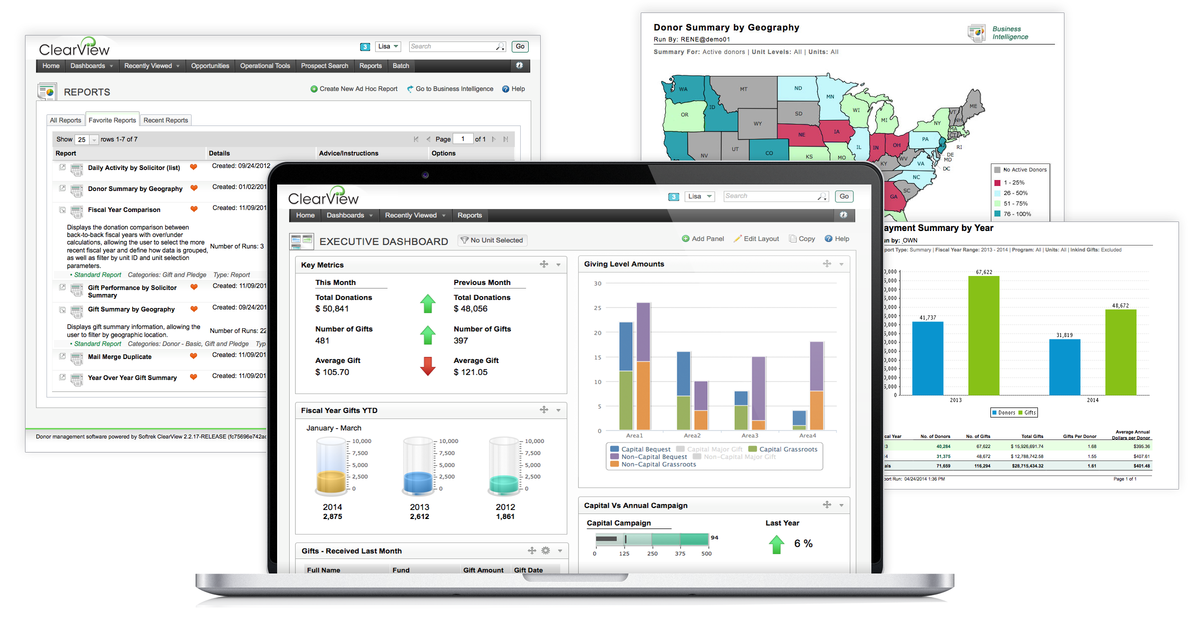 ClearViewCRM-reports-monitor