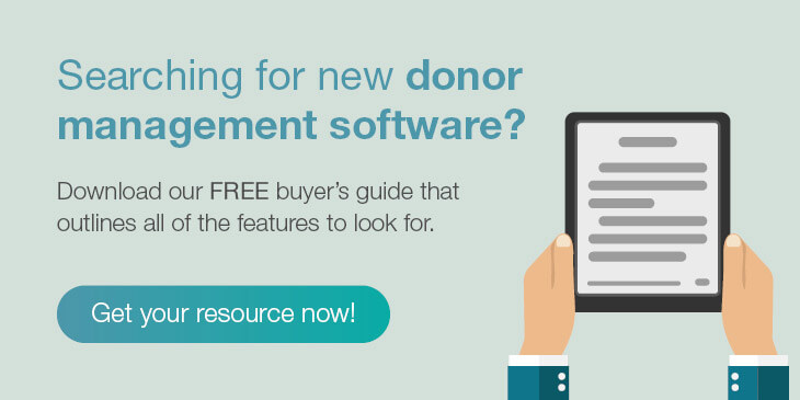 Click here to download your free donor management software resource!