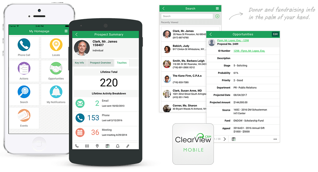 ClearView-mobile-donor-profile